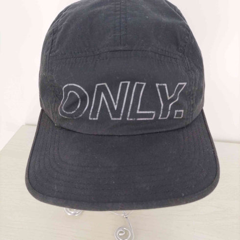 オンリーニューヨーク ONLY NY USA製 ロゴプリント 5パネルキャップ メンズ