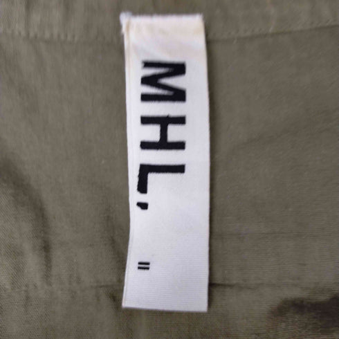 エムエイチエル MHL. バンドカラーコットンシャツ レディース JPN:2