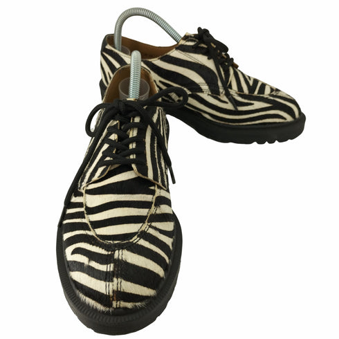 シュプリーム Supreme 2046 SUPREME HO Split Toe 5-Eye Shoe (BLACK+WHITE) メンズ US:7