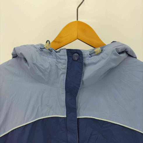 コロンビアスポーツウェア Columbia Sportswear 00s ドローコード フルジップ ナイロン フリース パーカー ジャケット レディース import:L