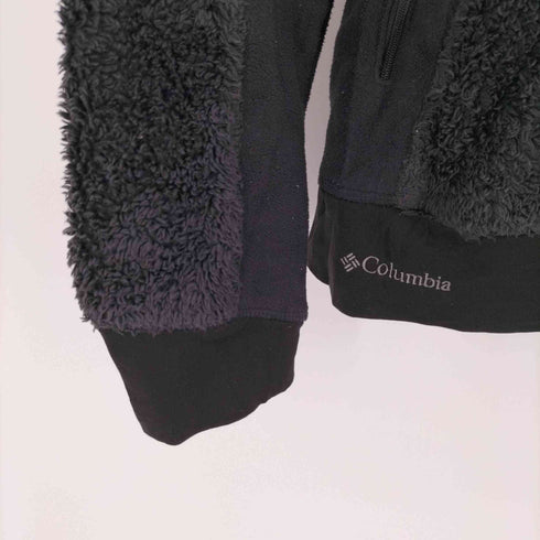 コロンビアスポーツウェア Columbia Sportswear 00s フルジップ ロゴ刺繍 フリース ボア ジャケット レディース import:L