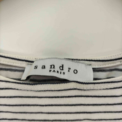 サンドロ sandro ボーダー カットソー レディース