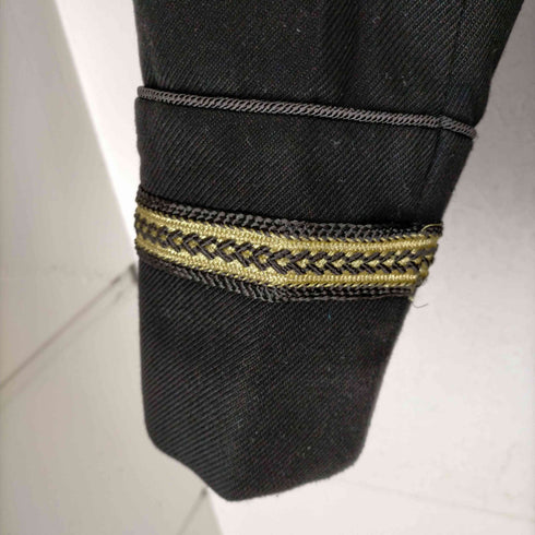 ザラ ZARA 銀ボタン ロゴ装飾軍服 メンズ UK:40