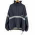 フィラスポーツ FILA SPORTS ロゴワッペン ハーフジップジャケット メンズ import:XL