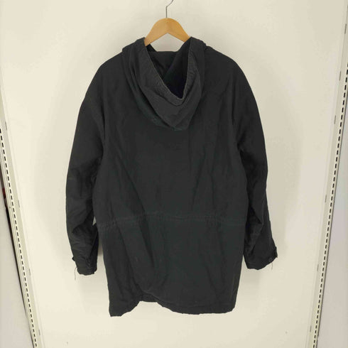 オールドネイビー OLD NAVY 00S オールド 裏地 キルティング フーデッド モッズ コート メンズ import:XL