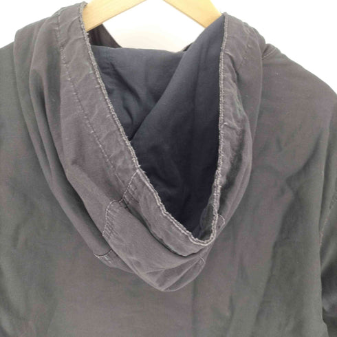 オールドネイビー OLD NAVY 00S オールド 裏地 キルティング フーデッド モッズ コート メンズ import:XL