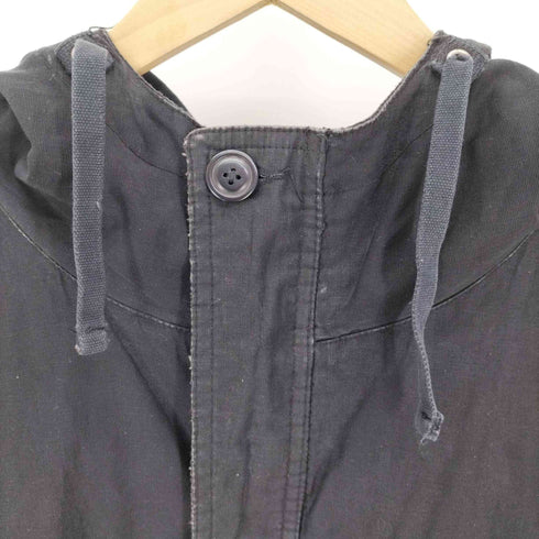 オールドネイビー OLD NAVY 00S オールド 裏地 キルティング フーデッド モッズ コート メンズ import:XL
