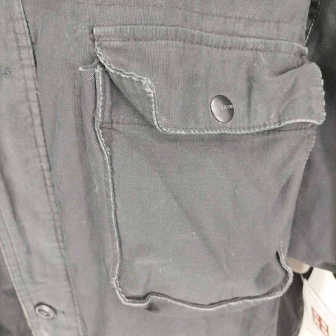 オールドネイビー OLD NAVY 00S オールド 裏地 キルティング フーデッド モッズ コート メンズ import:XL