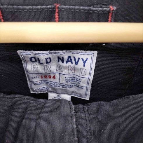 オールドネイビー OLD NAVY 00S オールド 裏地 キルティング フーデッド モッズ コート メンズ import:XL