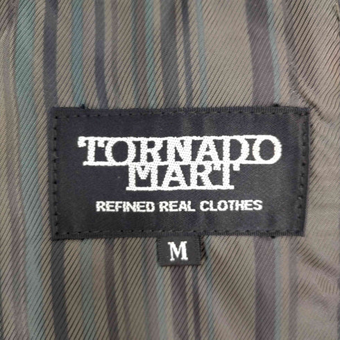 トルネードマート TORNADO MART マーブル柄 シープレザ― テーラードジャケット メンズ JPN:M