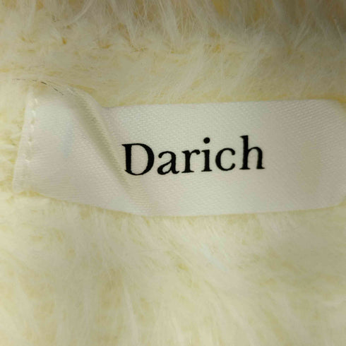 ダーリッチ Darich 23AW キルトロゴシャギーニットトップス (アイボリー) レディース FREE