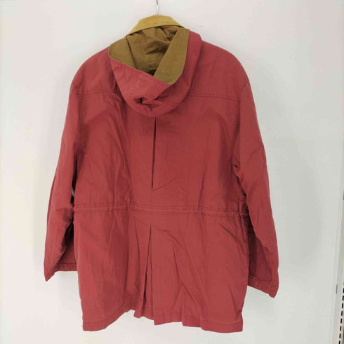 バナナリパブリック BANANA REPUBLIC 80-90S SAFARI & TRAVEL 裏地キルティング フーデッド ハンティング ジャケット ガチャポケ メンズ import:M