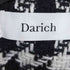 ダーリッチ Darich 23AW ノーカラーチェックツイードジャケット レディース FREE