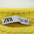 ザラ ZARA Cable Knit Sweater Pompom コットンニット レディース import:L