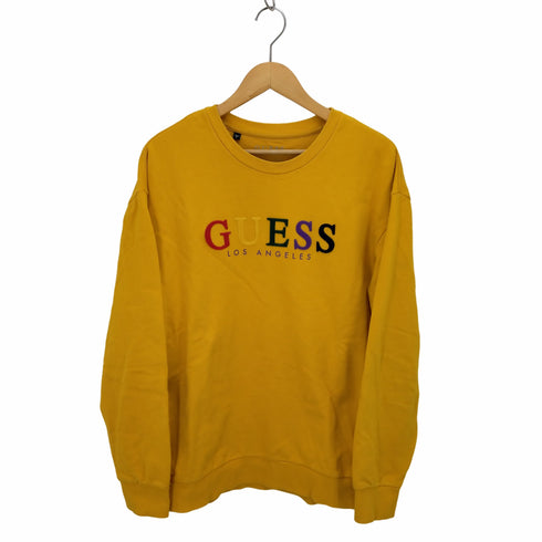 ゲス GUESS JED FLEECE CREW SWEAT メンズ import:XL