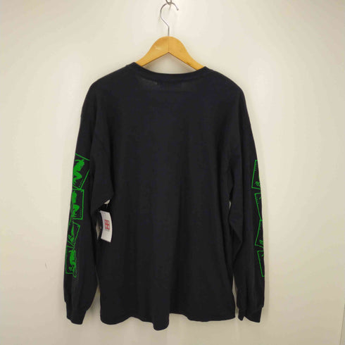 Re FRESH L/S TEE プリントクルーネックロングスリーブTシャツ メンズ JPN:XL