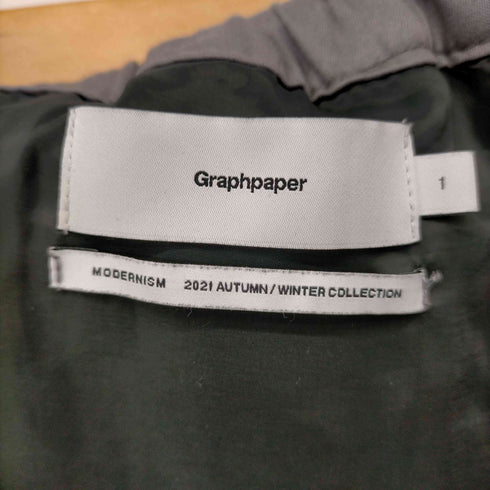 グラフペーパー Graphpaper 21AW SHEEP LEATHER EASY PANTS メンズ JPN:1