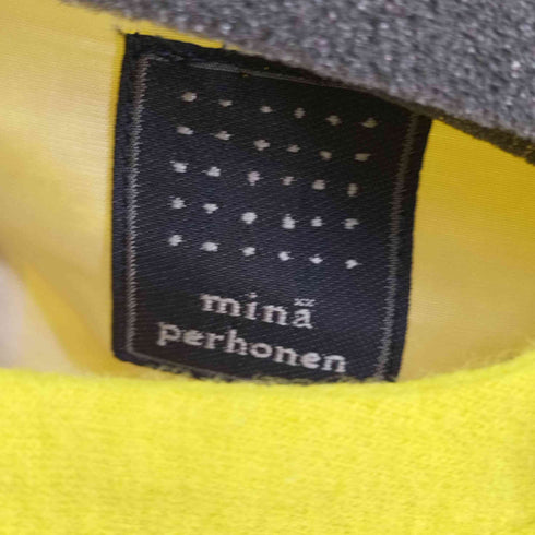 ミナペルホネン mina perhonen merry フロントオープンウールワンピース レディース
