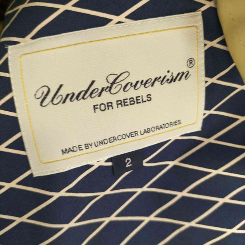 アンダーカバーイズム UNDERCOVERISM FOR REBELS ラバーコーティングハーフコート メンズ JPN:2