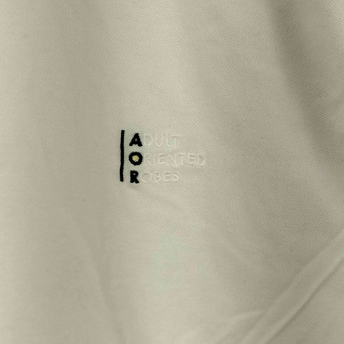 アダルトオリエンテッドローブス ADULT ORIENTED ROBES フロント刺繍 S/S ポロシャツ メンズ JPN:5