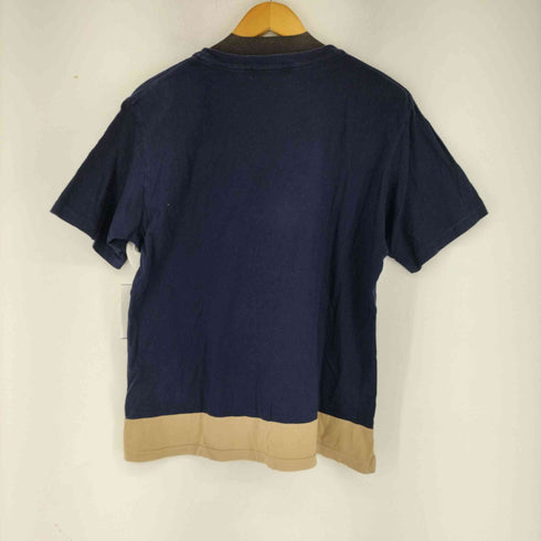 ジョンアンダーカバー John UNDERCOVER テープ配色切替 Tシャツ メンズ JPN:2