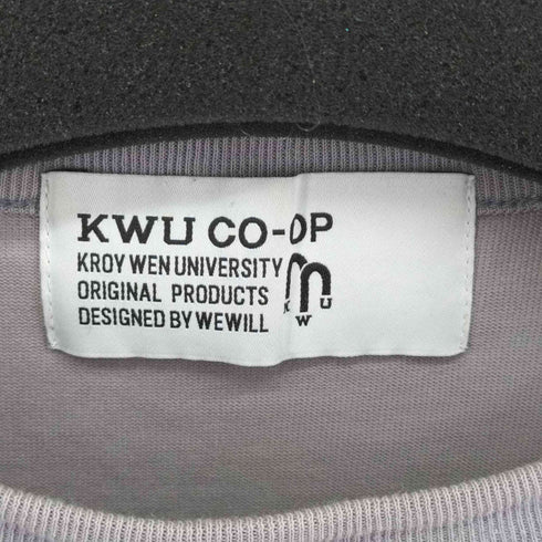 ウィーウィル WEWILL KWU CO-OP フロントプリント L/S Tシャツ メンズ JPN:3