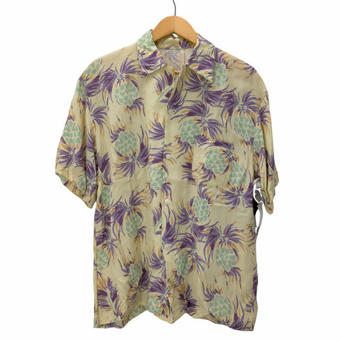 ウル URU S/S レーヨンアロハシャツ 開襟 メンズ JPN:2