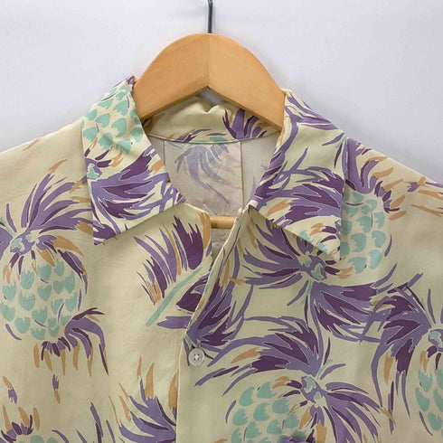 ウル URU S/S レーヨンアロハシャツ 開襟 メンズ JPN:2