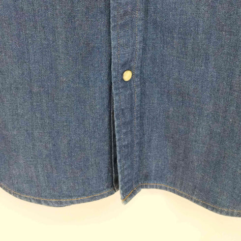 バナナリパブリック BANANA REPUBLIC ウエスタン デニム L/S シャツ メンズ import:M