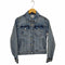 ザラ ZARA ダメージ加工 デニムトラッカージャケット レディース import:XS