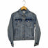 ザラ ZARA ダメージ加工 デニムトラッカージャケット レディース import:XS