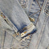 ザラ ZARA ダメージ加工 デニムトラッカージャケット レディース import:XS