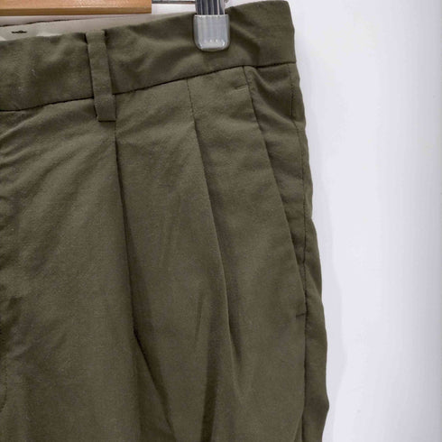 ウル URU WOOL 2TUCK EASY PANTS メンズ JPN:1
