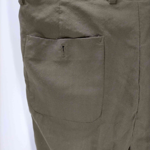 ウル URU WOOL 2TUCK EASY PANTS メンズ JPN:1