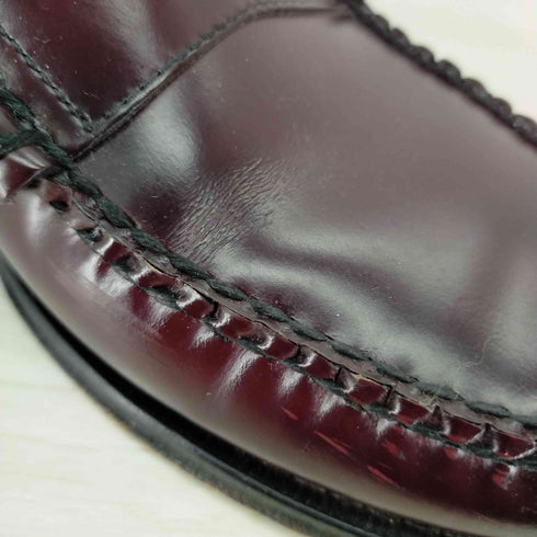 ジーエイチバス G.H.Bass WEEJUNS LARSON ラーソン コインローファー Wine ワイン メンズ JPN:42