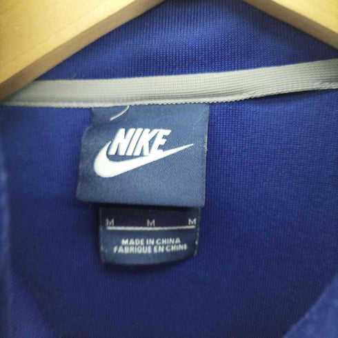 ナイキ NIKE スウッシュ 刺繍 スタンドジップ トラックジャケット ジャージ メンズ import:M
