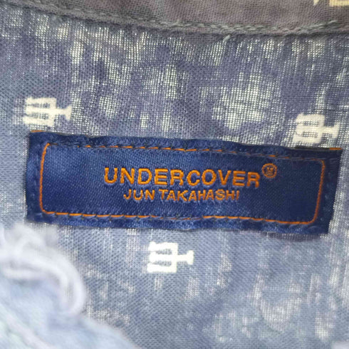 アンダーカバー UNDER COVER JUN TAKAHASHI CAN総柄プルオーバー長袖シャツ メンズ JPN:3