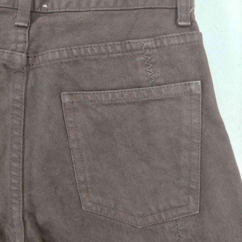 サージ SERGE de bleu BARREL SP ZIGZAG デニムパンツ レディース US:24