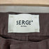 サージ SERGE de bleu BARREL SP ZIGZAG デニムパンツ レディース US:24