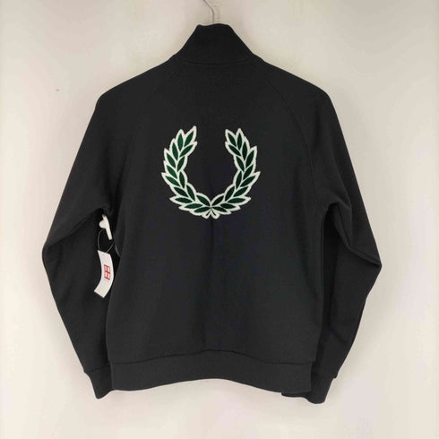 フレッドペリー FRED PERRY 月桂樹エンブレムトラックジャケット BACK EMBROIDERY TRACK JACKET メンズ JPN:S