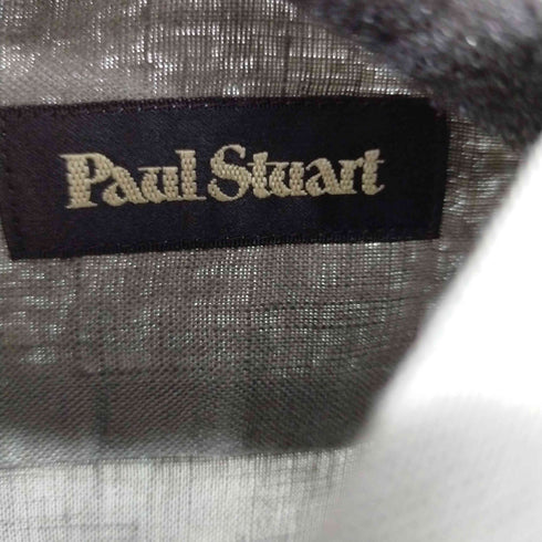 ポールスチュアート Paul Stuart リネン長袖シャツ メンズ import:L