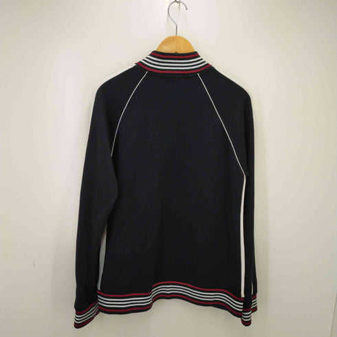 バーバリーブラックレーベル BURBERRY BLACK LABEL ジップアップ ナイロン切替 トラックジャケット メンズ JPN:3