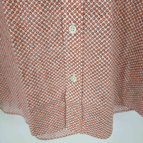 ポールスチュアート Paul Stuart 小花柄長袖シャツ メンズ 48