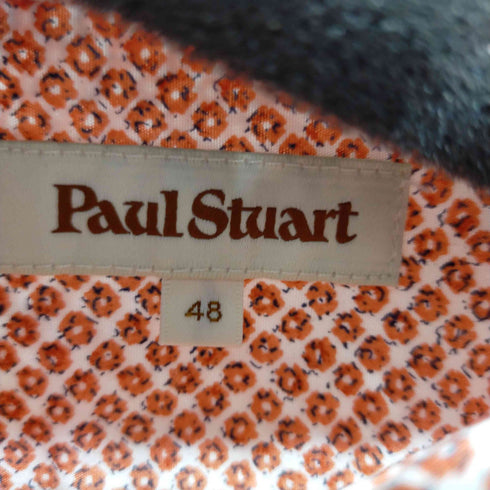 ポールスチュアート Paul Stuart 小花柄長袖シャツ メンズ 48