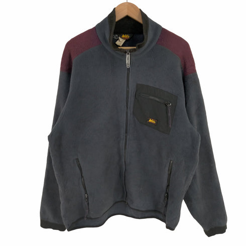 レイ REI ナイロンポケット フリースジャケット メンズ import:L