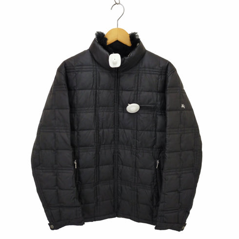 バーバリーブラックレーベル BURBERRY BLACK LABEL キルティング 裏地ノバチェック ダウンジャケット メンズ import:L