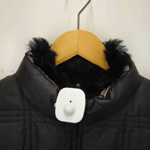 バーバリーブラックレーベル BURBERRY BLACK LABEL キルティング 裏地ノバチェック ダウンジャケット メンズ import:L