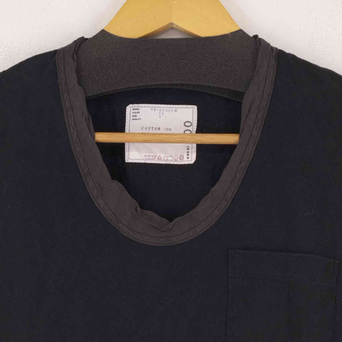サカイ Sacai コットンポケットUネックTシャツ メンズ JPN:1