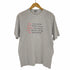 USA製 メッセージ プリントTシャツ 袖シングル メンズ import:L
