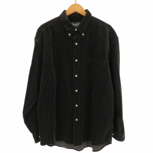 エディーバウアー Eddie Bauer コーデュロイ ボタンダウンシャツ メンズ import:L